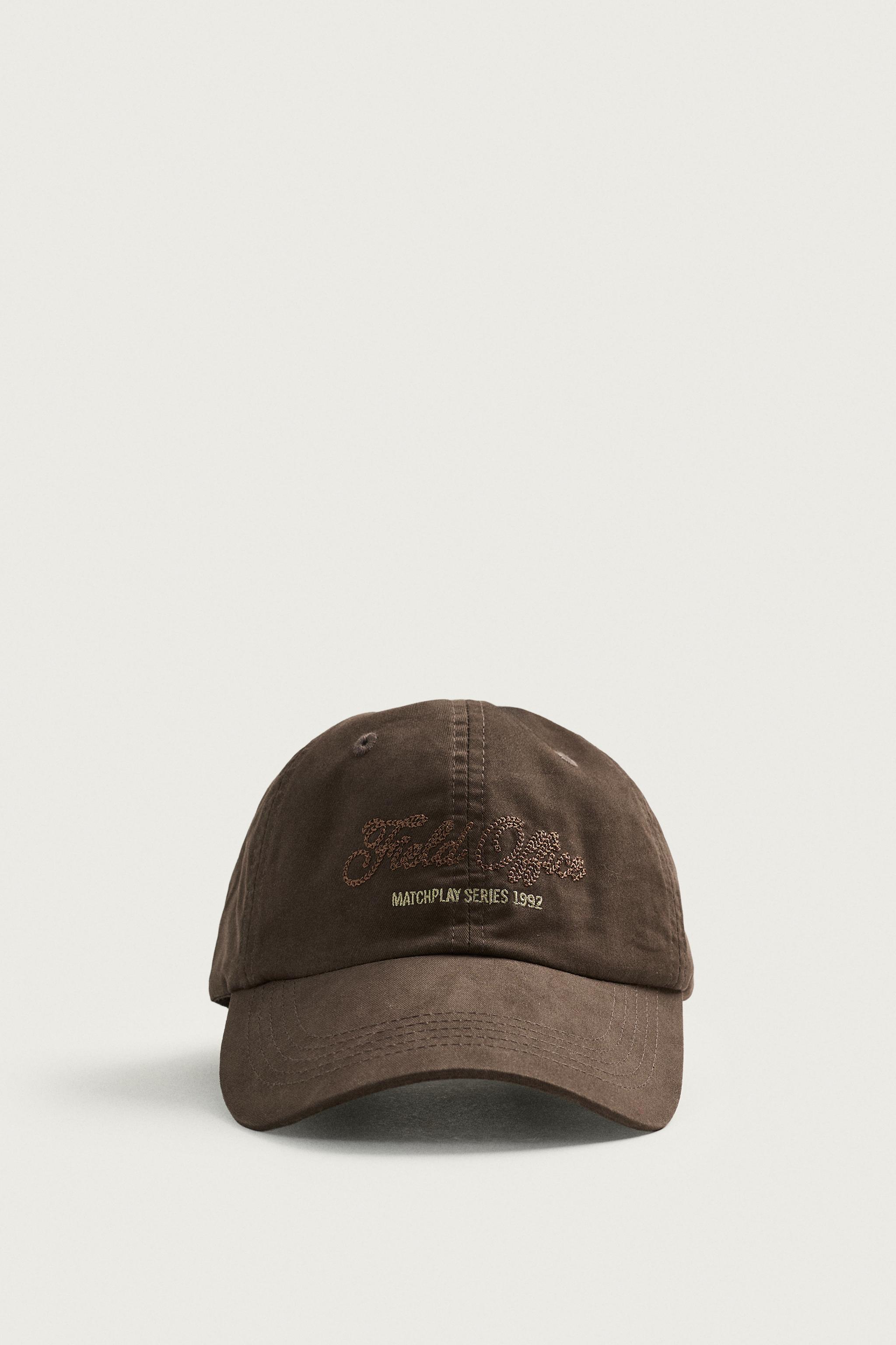 WASHED EMBROIDERED CAP